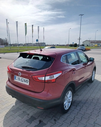 Nissan Qashqai cena 43000 przebieg: 86350, rok produkcji 2014 z Inowrocław małe 29